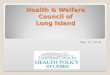 Health & Welfare Council of Long Island May 12, 2010