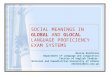 SOCIAL MEANINGS IN GLOBAL AND GLOCAL LANGUAGE PROFICIENCY EXAM SYSTEMS Bessie Dendrinos Department of Language and Linguistics Faculty of English Studies
