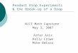Pendant Drop Experiments & the Break-up of a Drop NJIT Math Capstone May 3, 2007 Azfar Aziz Kelly Crowe Mike DeCaro