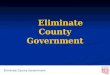 Eliminate County Government How many departments/divisions are in Bergen County government? a. 23 b. 48 c. 64 d. 96 10