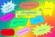 GRAMMAR TERM 3 ADVERBS PARTS OF SPEECH ARTICLES CLAUSES & PHRASES PREPOSITIONS ACRONYMS ANAGRAMS CONJUNCTIONS COMPOUND WORDS