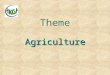 Theme Agriculture. Agricultural Systems The SahelSouthern California San Francisco San Diego