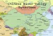 Chinese River Valley Dynasties. Geography of China Natural Barriers – Pacific Ocean to the East; Taklimakan Desert and Tibetan Plateau to the West; Himalaya