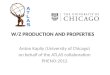 W/Z PRODUCTION AND PROPERTIES Anton Kapliy (University of Chicago) on behalf of the ATLAS collaboration PHENO-2012