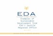 Examples of Sustainable Development from EDA’s Seattle Regional Office April 4, 2012