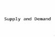 Supply and Demand 1. 2 3 DEMAND DEFINED What is Demand? Demand is the different quantities of goods that consumers are willing and able to buy at different