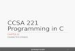 CCSA 221 Programming in C CHAPTER 10 CHARACTER STRINGS 1 ALHANOUF ALAMR