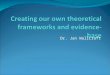 Dr. Jan Wallcraft. Some existing and emerging theoretical frameworks Psychosocial model Crisis model Trauma model Psychospiritual model Self-advocacy/empowerment