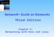 Chapter 9: Networking with Unix and Linux Network+ Guide to Networks Third Edition