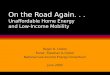 On the Road Again... Unaffordable Home Energy and Low-Income Mobility Roger D. Colton Fisher, Sheehan & Colton National Low-Income Energy Consortium June