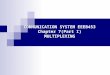 COMMUNICATION SYSTEM EEEB453 Chapter 7(Part I) MULTIPLEXING