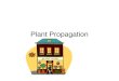 Plant Propagation. One of the most rewarding and satisfying activities in horticulture is plant propagation. Plant propagation is the heart of all work