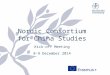 Nordic Consortium for China Studies Kick-off Meeting 8-9 December 2014