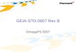 GEIA-STD-0007 Rev B OmegaPS 0007. Outline OmegaPS R18.1 Release Summary of Changes from MIL-STD-1388- 2B SAE and Rev C 8/27/20122Supportability Standards