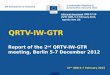 QRTV-IW-GTR Report of the 2 nd QRTV-IW-GTR meeting, Berlin 5-7 December 2012 Sustainable Mobility & Automotive industry Unit DG Enterprise & industry 57