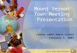 Mount Vernon Town Meeting Presentation FAIRFAX COUNTY PUBLIC SCHOOLS February 3, 2007