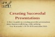 1 Creating Successful Presentations A How-to guide on creating powerful presentations about human trafficking, while utilizing Guy Kawasaki’s 10-20-30
