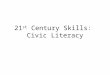 21 st Century Skills: Civic Literacy. Forms of Government