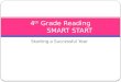 Starting a Successful Year 4 th Grade Reading SMART START