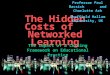 The Hidden Costs of Networked Learning The Impact of a Costing Framework on Educational Practice Professor Paul Bacsich and Charlotte Ash Sheffield Hallam