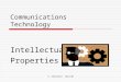 S. Chornenki TGJ3/4M Communications Technology Intellectual Properties