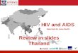 HIV and AIDS Data Hub for Asia-Pacific HIV and AIDS Data Hub for Asia-Pacific Review in slides Thailand