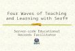 Four Waves of Teaching and Learning with Serf® Server-side Educational Records Facilitator