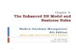 Chapter 4: The Enhanced ER Model and Business Rules 1 Modern Database Management 8th Edition Jeffrey A. Hoffer, Mary B. Prescott, Fred R. McFadden By: