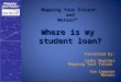 Mapping Your Future ® and Meteor™ Where is my student loan? Presented by: Cathy Mueller Mapping Your Future Tim Cameron Meteor