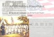 African Americans in American from 1824 - 1900 AP US History PowerPoint By Matt Olan