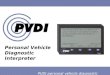 1 PVDI personal vehicle diagnostic interpreter Personal Vehicle Diagnostic Interpreter