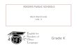 RELD Word Cards Unit 3 ROGERS PUBLIC SCHOOLS Grade K