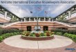 Welcome International Executive Housekeepers Association