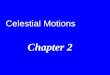 Chapter 2 Celestial Motions. Fig. 2.1 The Celestial Sphere To understand the idea of the celestial sphere first think of the earth in space. The stars
