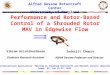 Alfred Gessow Rotorcraft Center University of Maryland Performance and Rotor-Based Control of a Shrouded Rotor MAV in Edgewise Flow Vikram Hrishikeshavan