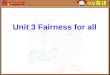 Unit 3 Fairness for all. Guessing Abraham Lincoln Martin Luther King. Jr Paul Robeson