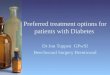 Preferred treatment options for patients with Diabetes Dr Jon Tuppen GPwSI Beechwood Surgery Brentwood