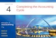 Completing the Accounting Cycle 4. From Transactions to Financial Statements OBJECTIVE 1: Describe the accounting cycle and the role of closing entries