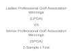 Ladies Professional Golf Association Winnings (LPGA) VS Senior Professional Golf Association Winnings (SPGA) 2-Sample t-Test