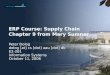 ERP Course: Supply Chain Chapter 9 from Mary Sumner Peter Dolog dolog [at] cs [dot] aau [dot] dk E2-201 Information Systems October 11, 2006