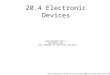 20.4 Electronic Devices 