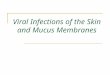 Viral Infections of the Skin and Mucus Membranes