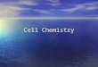 Cell Chemistry. Water Why is water so important to our understanding of cell chemistry? Why is water so important to our understanding of cell chemistry?
