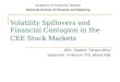 Volatility Spillovers and Financial Contagion in the CEE Stock Markets MSc. Student: ânaru Mihai Supervisor: Professor PhD. Moisă Altăr Academy of Economic