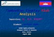 Cambodian Country Risk Analysis Supervisor: Dr. M.H. BOUCHET Student: Socheat EUNG CERAM Sophia-Antipolis European School of Business Nice, France August