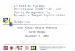 MURI: Integrated Fusion, Performance Prediction, and Sensor Management for Automatic Target Exploitation 1 Integrated Fusion, Performance Prediction, and