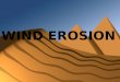 WIND EROSION. Where is wind erosion most common?  Deserts  Beaches  Plowed Fields