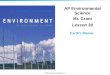© 2011 Pearson Education, Inc. Earth’s Biomes AP Environmental Science Mr. Grant Lesson 30