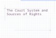 The Court System and Sources of Rights. Structure of the Court System Dual court system – one for federal cases and one for state cases 52 separate judicial