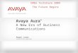 EMEA Techshare 2009 The Future Begins Avaya Aura ™ A New Era of Business Communications Roger Jones Consulting Engineer